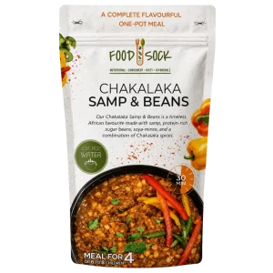 Food Socks Chakalaka Samp & Beans Flavor