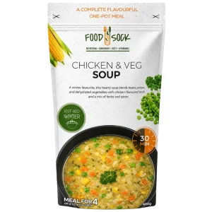 Food Socks Chicken & Veg Soup Flavor
