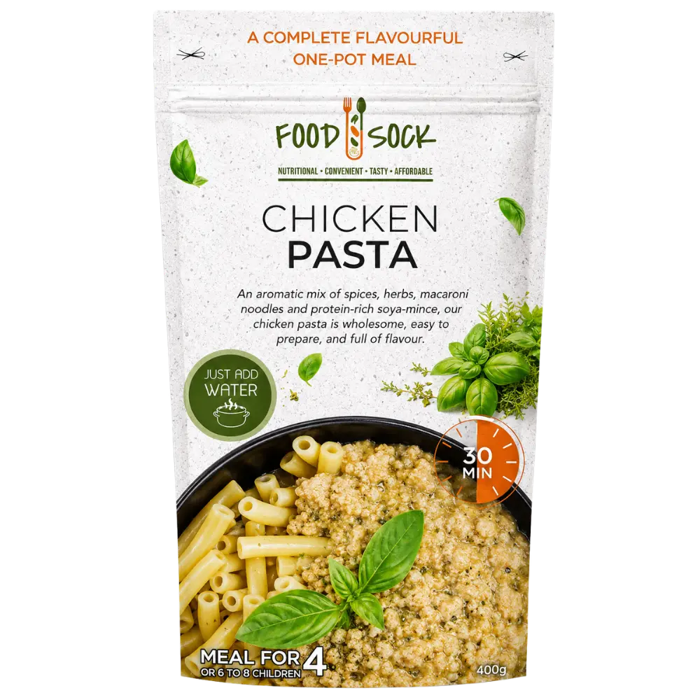 Food Socks Chicken Pasta Flavor