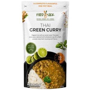 Food Sock Thai Green Curry One-Pot Meal for 4 - 345g